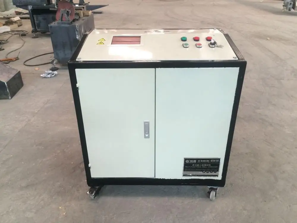 HDD Shredder——Feed and shred hard disk into fine particles for full data destruction.